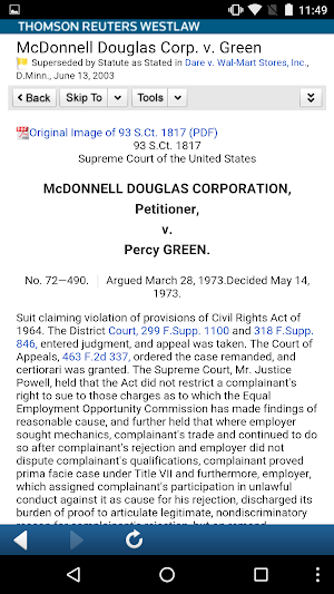 Westlaw Thomson Reuters Screenshot 1