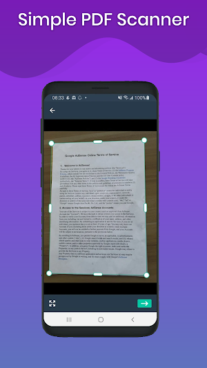 Simple PDF Scanner Screenshot 1
