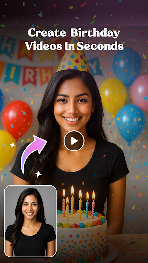 Birthday Video Song With Name Screenshot 3