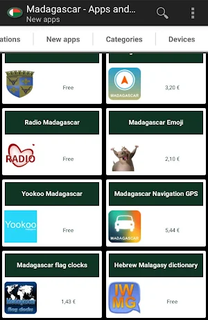 Malagasy apps - Madagascar Screenshot 1