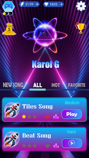 Kar0l G Tiles Hop Screenshot 0