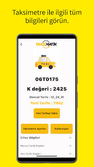 Taksimatik Screenshot 1