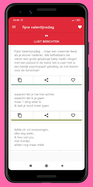 fijne valentijnsdag SMS 2022 Screenshot 2