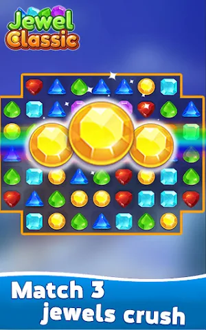 Jewel Classic - Free Match 3 Puzzle Game Screenshot 0