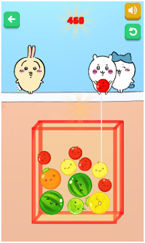 スイカちいかわゲーム Screenshot 1