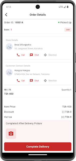 Anza Delivery Screenshot 1