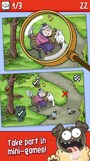 Simon’s Cat Crunch Time - Puzzle Adventure! Screenshot 2
