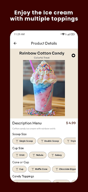 Beans & Cones Screenshot 2