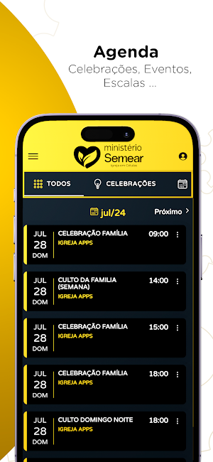 Ministério Semear Screenshot 3