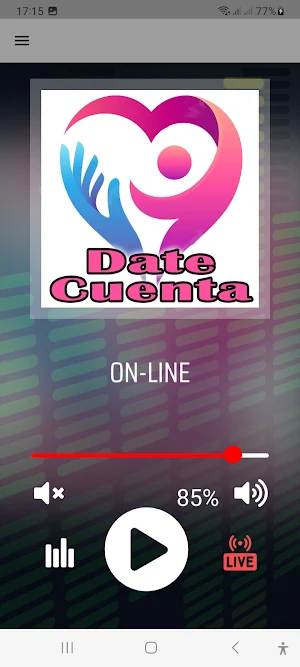 Date Cuenta Radio Screenshot 1