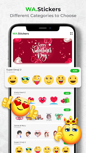WA Sticker & Emoji Screenshot 2