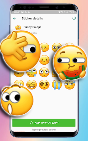 wasticker Animated Emojis Screenshot 3