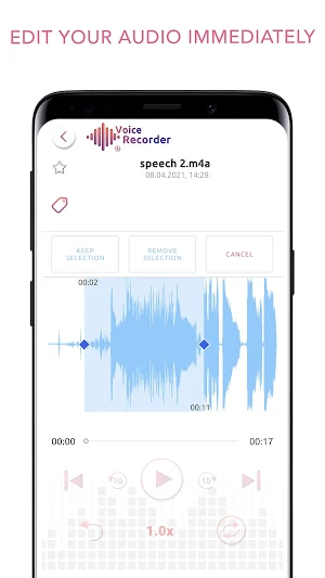 Voice Recorder App + Free Memo Recording Screenshot 1
