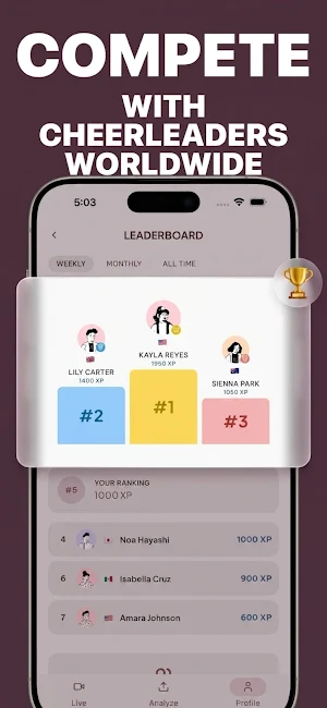 Cheer Sharp: Cheerleading Screenshot 3
