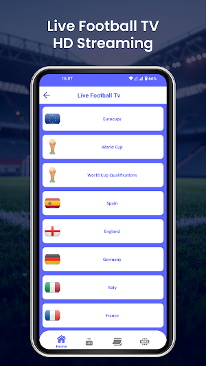 Live Football TV HD Streaming Screenshot 0