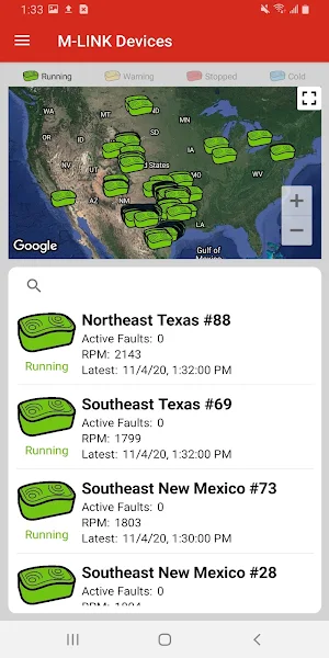 M-LINK Connect Screenshot 1