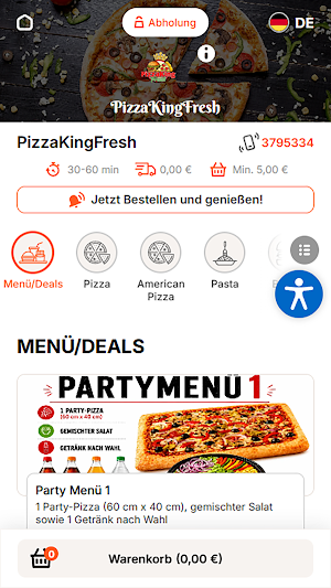 PizzaKingFresh Ofterdingen Screenshot 1