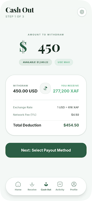 GigMoPay Screenshot 2