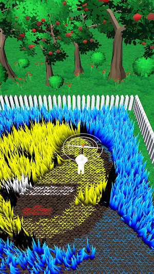 Emoji Grass Mow Screenshot 1