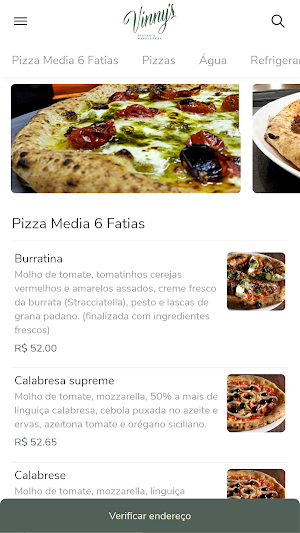 Vinnys Pizzaria Screenshot 0