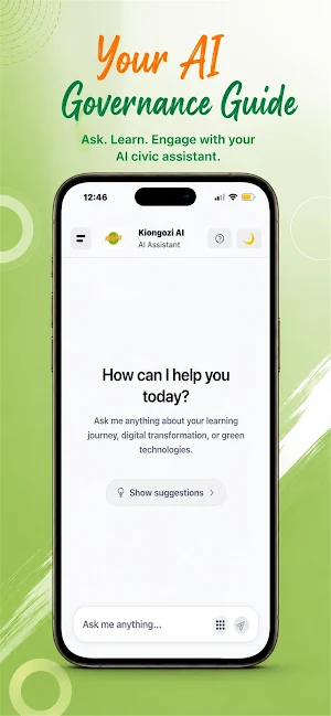 Kiongozi Chat Screenshot 2