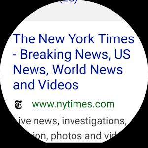 WristWeb: Web Browser Wear OS Screenshot 1