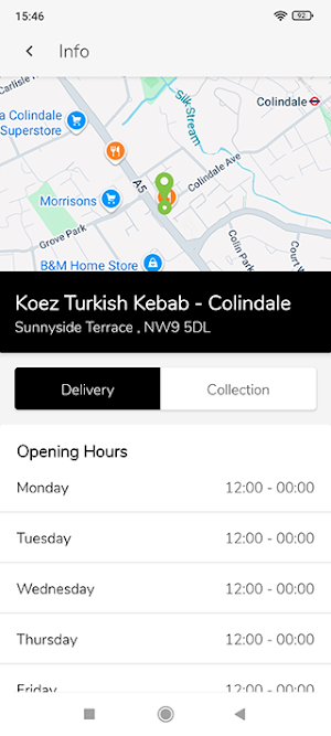 Koez Turkish Kebab - Colindale Screenshot 1