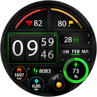 TechGauge Watch Face