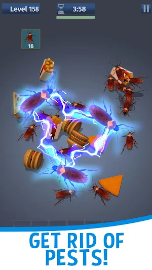 Tasty Match 3D Restaurant Game Screenshot 1