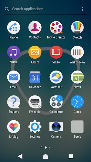 Reuleaux Xperience Theme Screenshot 3
