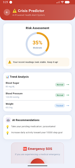 HealthPilot Screenshot 2
