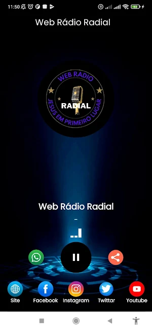 Web Rádio Radial Screenshot 2
