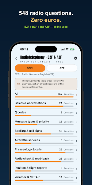 FlySoloReady: PPL & Radio Screenshot 1