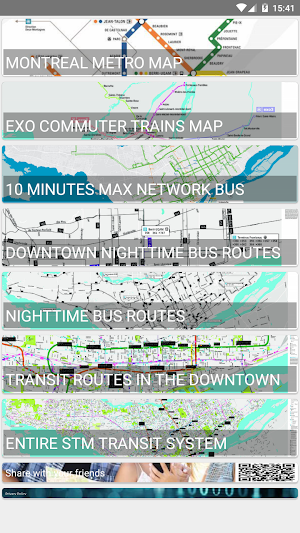 MONTREAL METRO/BUS/STM/EXO MAP OFFLINE Screenshot 0