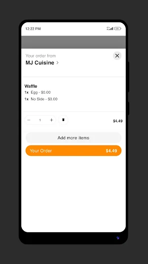 MJ Cuisine Screenshot 3