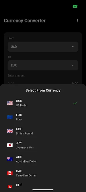 Encoder Currency Converter Screenshot 1