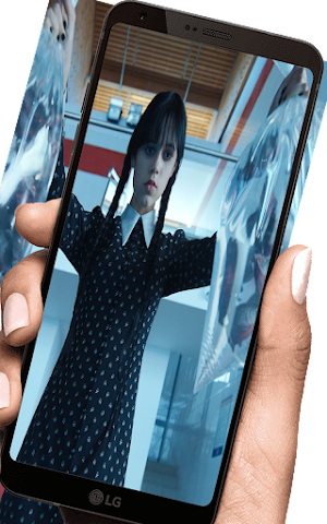 Wednesday 2 Addams Fake Call Screenshot 0