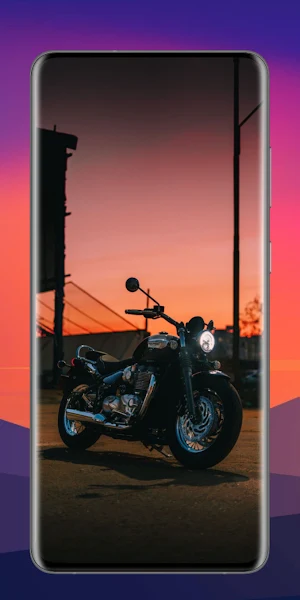 Motorcycle 4K Wallpaper Screenshot 2