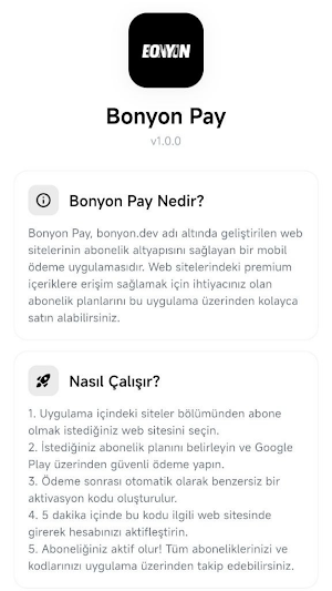 Bonyon Pay Screenshot 1