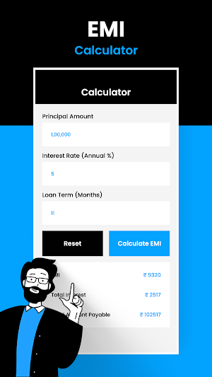 LoanView - EMI Loan Calculator Screenshot 2
