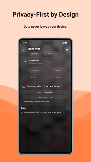 Meeting Transcript Unlimited Screenshot 3