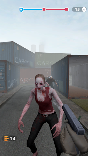 Dead Enemy: 3D Zombie Shooter Screenshot 1