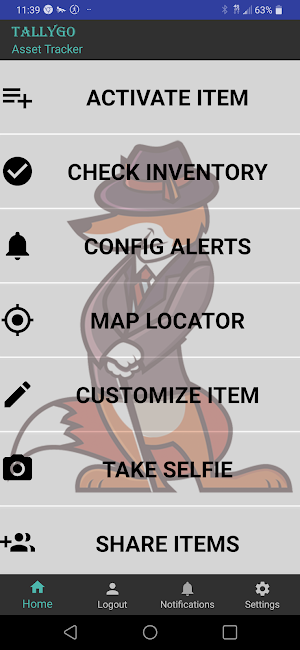 TallyGo Asset Tracker Screenshot 0