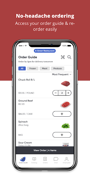 Sutherland's Foodservice Screenshot 0
