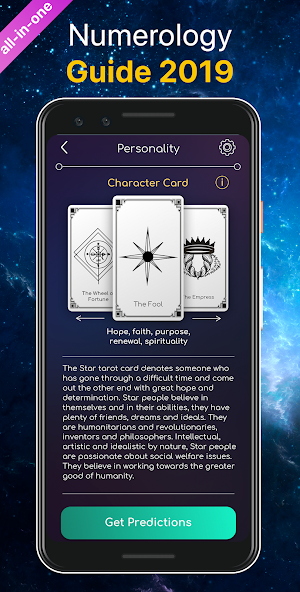 Tarot Numerology: card reading Screenshot 1