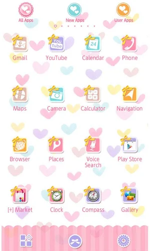 Cute Wallpaper Darling Hearts Screenshot 2