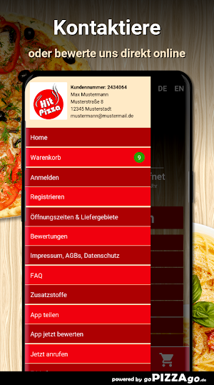 Hitpizza Leipzig Screenshot 2