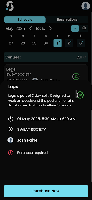 Sweat Society Surbiton Screenshot 0