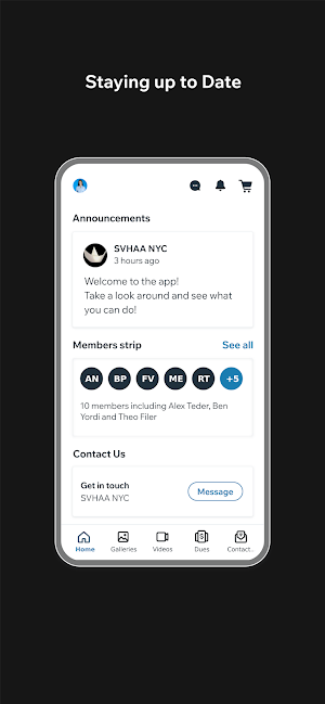 SVHAA NYC Screenshot 0