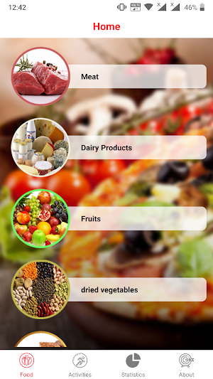 Calories Master Screenshot 2